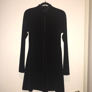 Black Velvet Dress NWOT